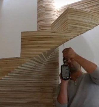 escalera caracol diy