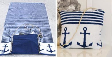 toalla bolso