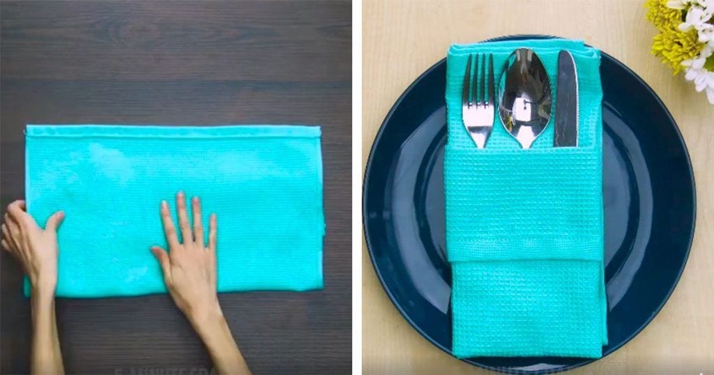 doblar servilletas