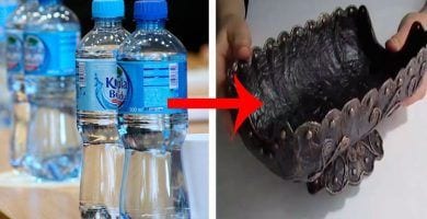 cesta pan botella destacada
