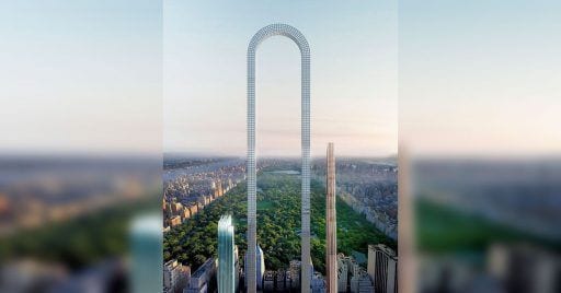 rascacielos forma u