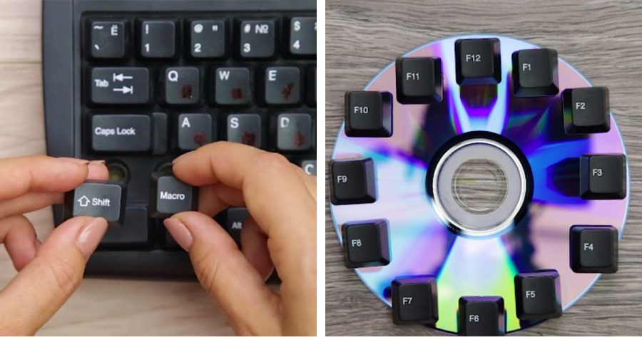 Descubre cómo reciclar un viejo teclado de la manera más útil