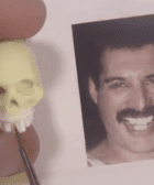 escultura freddy mercury