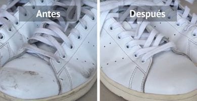limpieza zapatillas