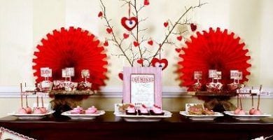Decoraciones para un día con amor