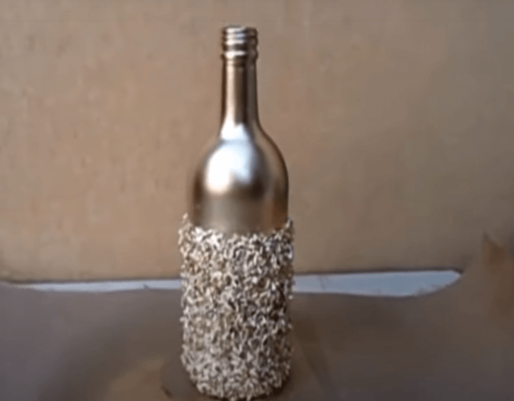 decorar botella cristal