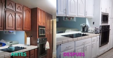 como pintar muebles cocina