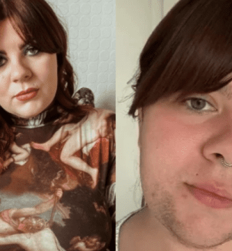 mujer defiende su vello facial 1