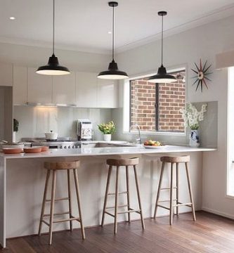 Cocinas abiertas al salon con isla 2