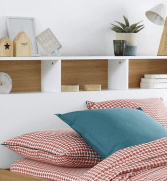 cabecero decorativo con almacejana ikea