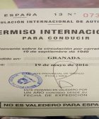 carnet internacional de conducir 1