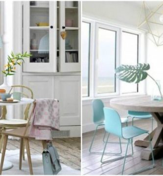 como decorar una mesa de comedor 1