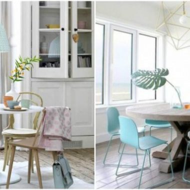 como decorar una mesa de comedor 1