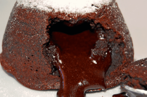 torta volcan de chocolate 1