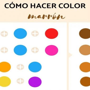 como conseguir color marron 1