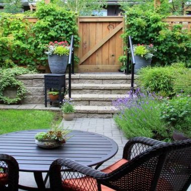 como decorar un jardin pequeno 1