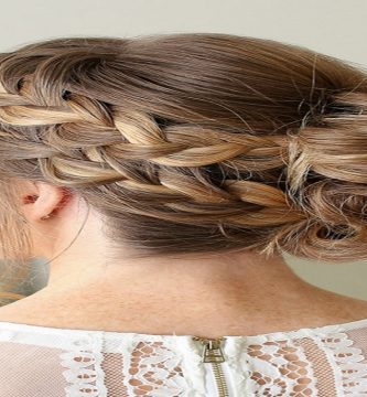 peinados de fiesta pelo corto paso a paso 1