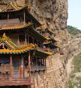 templo colgante de Hengshan 1