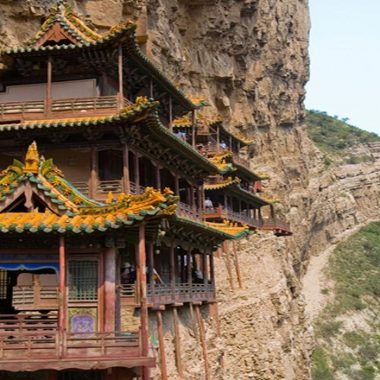 templo colgante de Hengshan 1