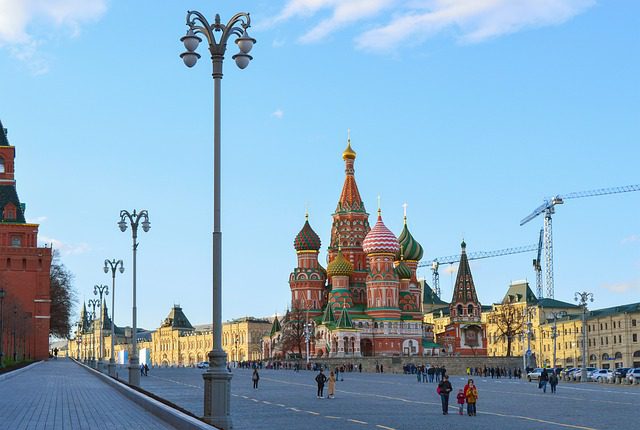 La plaza Roja y las festividades rusas